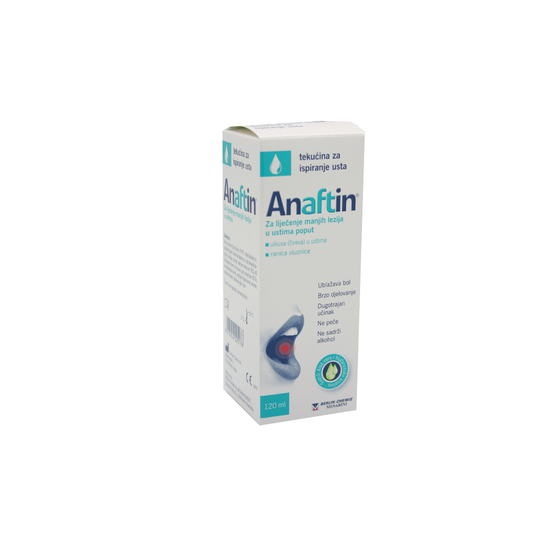 ANAFTIN OTOPINA ZA ISPIRANJE USTA 3% 120ML - Slika 2
