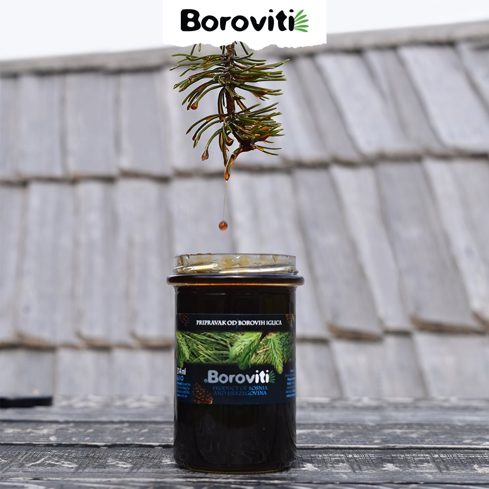 Boroviti ljekoviti pripravak u obliku meda 314ml