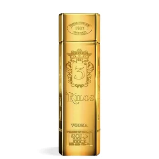 3 KILOS GOLD VODKA 1L