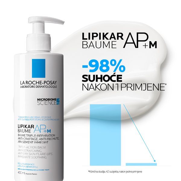 La Roche-Posay Lipikar balzam AP+M, 400 ml - Slika 3