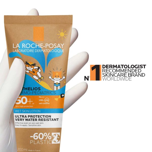 La Roche-Posay Anthelios dermo-pediatrics wet gel za mokru ili suhu kožu djece, 200 ml - Slika 6