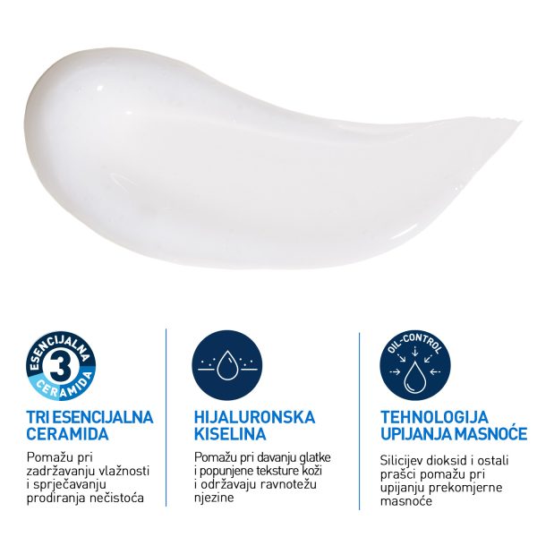 CeraVe Hidratantna gel krema za masnu kožu, 52 ml - Slika 3