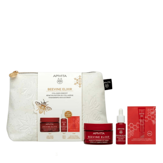 Apivita Beevine set – lagana krema 50 ml + serum 10 ml protiv starenja kože