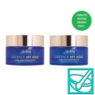 BIONIKE DEFENCE MY AGE dnevna krema 50ml+noćna krema GRATIS