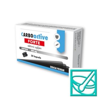 CARBOACTIVE FORTE caps 20×500 mg