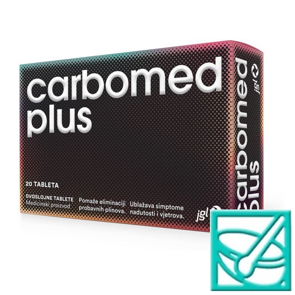 CARBOMED PLUS tbl 20x(300+50)mg