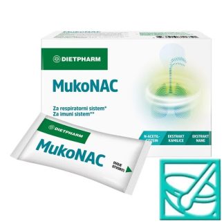 DIETPHARM MucoNAC vrećice a10