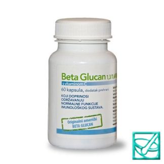 EUROVITA Beta Glucan 1,3/1,6 IG 60x500mg