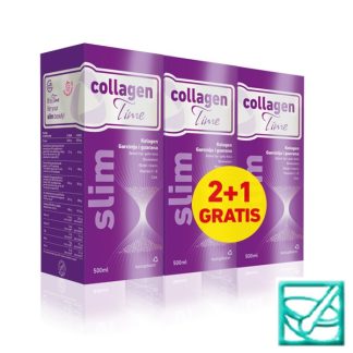 HAMAPHARM COLLAGENTIME SLIM tekućina 500ml 2+1