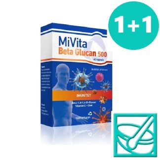 HAMAPHARM MIVITA BETA GLUCAN 500 a40 1+1