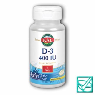 KAL D3 400IU caps a100