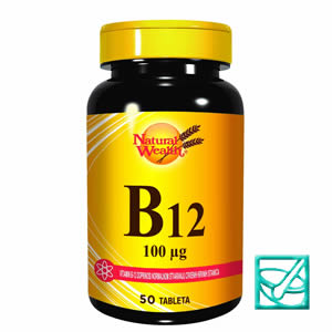 NATURAL WEALTH VITAMIN B12 caps 60x100mcg
