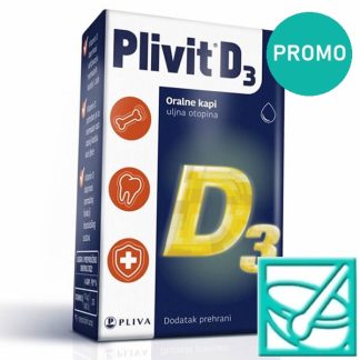 PLIVIT D3 oralne kapi 2X5ml OTC PROMO