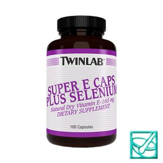 TWINLAB SUPER E + SELEN caps a100