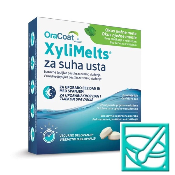XYLIMELTS PASTILE za suha usta (mentol) a40
