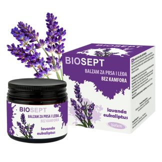 Chest and back balm – Lavender and Eucalyptus (50ml)