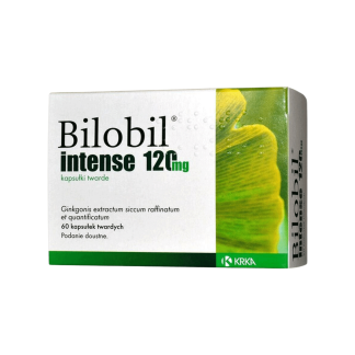 Bilobil intense 120mg, 60 kapsula Krka