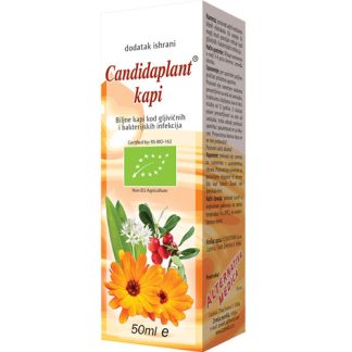Candidaplant kapi 50ml, Dodatak prehrani za uništavanje kandide i regeneraciju sluzokože