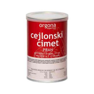 ORGONA Cimet cejlonski 150g, Za izuzetno pozitivne učinke na zdravlje čovjeka