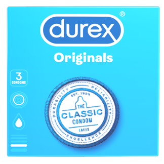 DUREX ORIGINAL PREZERVATIV a 3