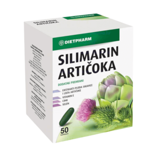 Dietpharm Silimarin Artičoka 50 kapsula