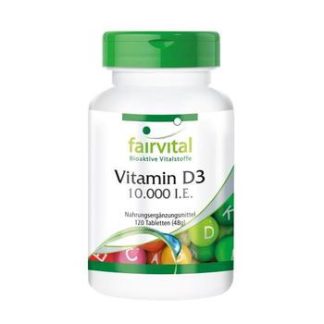 Fairvital VITAMIN D3 10.000 IU tbl a120, Za dopunu vitamina D