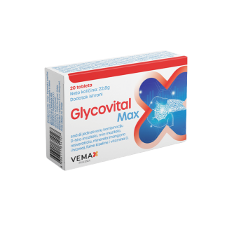 Glycovital Max, 20 tableta
