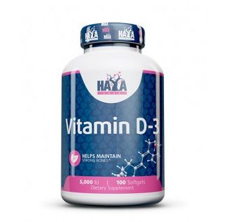 HAYA LABS Vitamin D-3 5000 IU cps a 100, Dodatak prehrani za nadopunu vitamina D3
