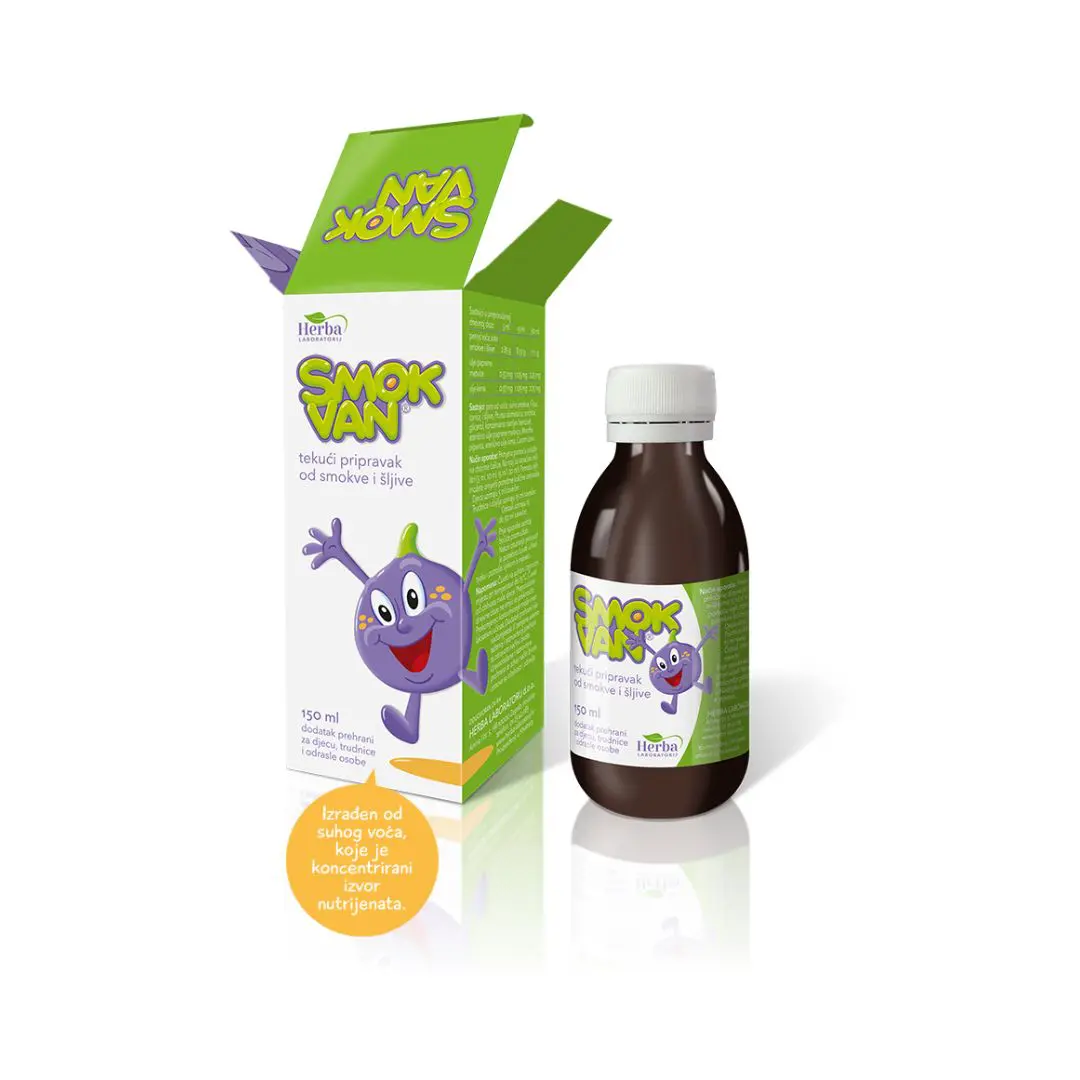 SMOKVAN tekući dodatak prehrani 150 ml - Slika 2