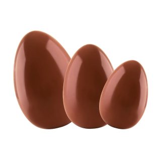 KALUPI ZA ČOKOLADNO JAJE DIM 154×110 h55 mm / 2 KOM