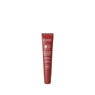 Laboratorios BABÉ Lip & Cheek Color Balm SPF 50 Cherry, 20 ml