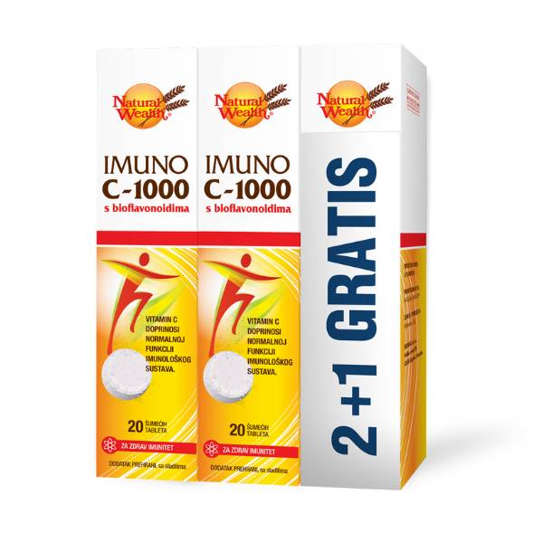 Natural Wealth Imuno C-1000 s bioflavonoidima PROMO - Slika 2
