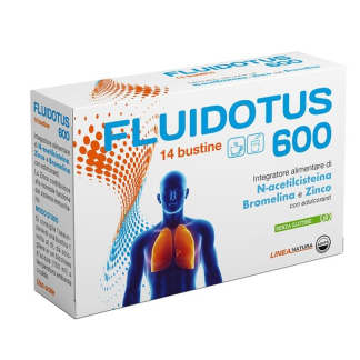 FLUIDOTUS 600 VREĆICE a14, Dodatak prehrani koji sadrži N-acetilcistein, bromelain i cink