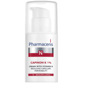 Pharmaceris N Capinon K 1% krema 30 ml – vitamin K za crvenilo i kapilare
