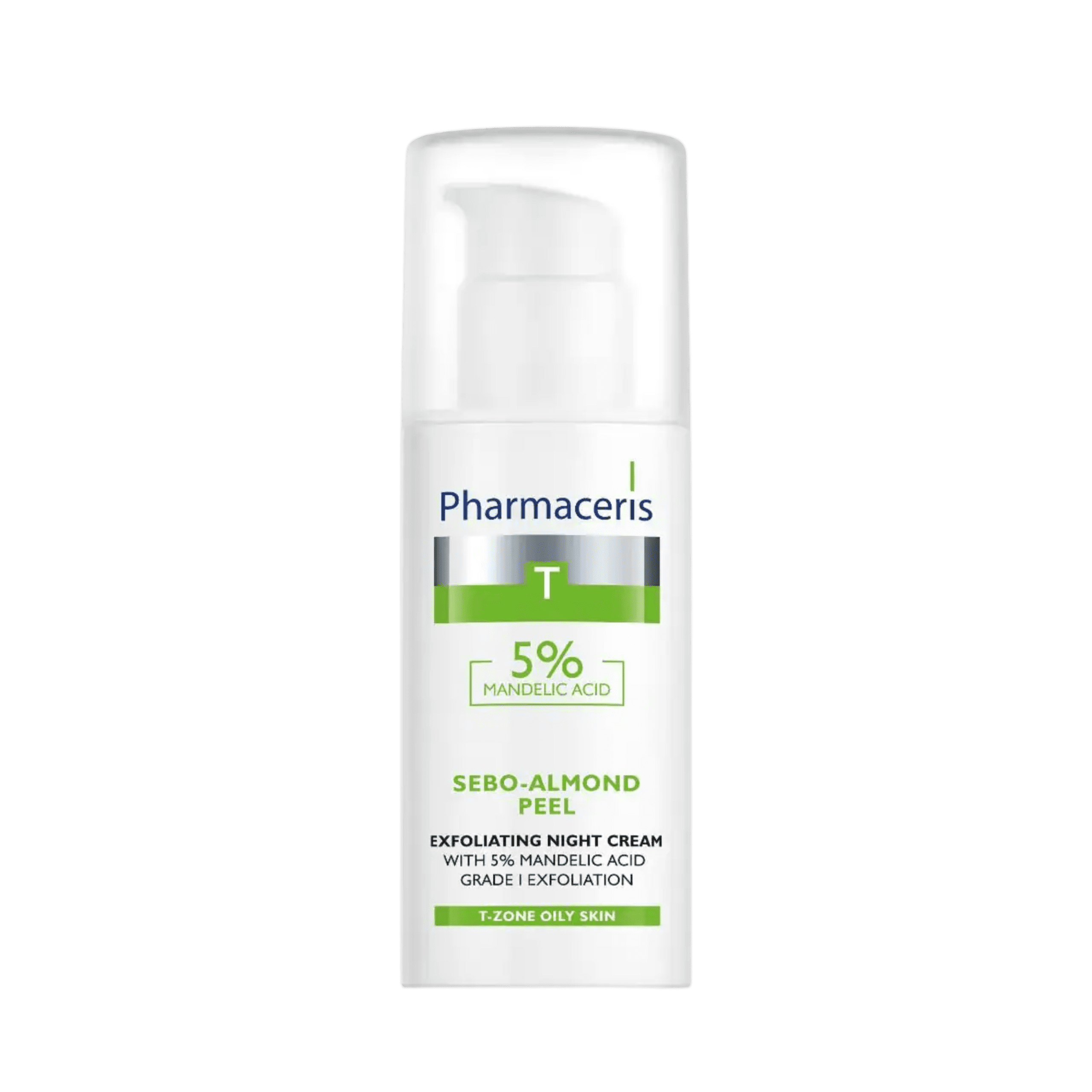 Pharmaceris T SEBO-ALMOND PEEL Eksfolirajuća noćna krema sa 5% mandelične kiseline, 50 ml - Slika 2