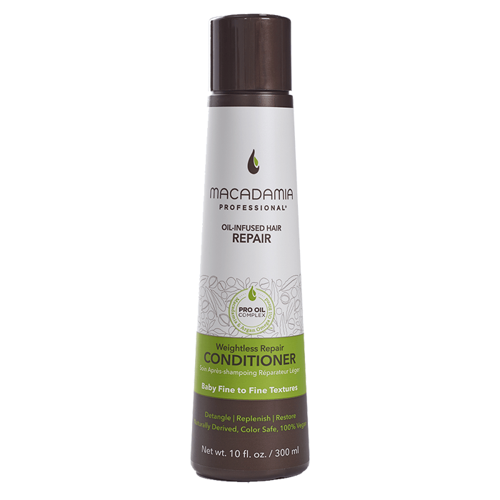 Macadamia Vegan Weightless Repair regenerator za obnovu tanke kose 300 ml - Slika 2