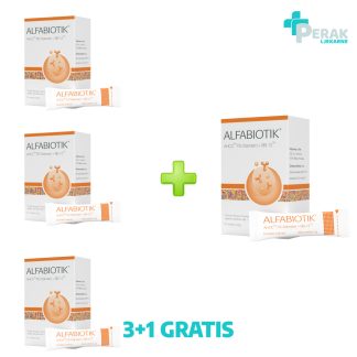 Alfabiotik Vrećice za Odrasle 3+1 GRATIS