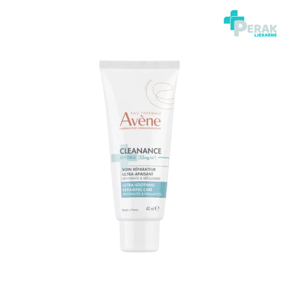 Avene Cleanance Hydra Ultra Umirujuća Obnavljajuća Krema NOVA FORMULA 40ml - Slika 2