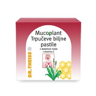 Dr. Theiss Mucoplant Trpučeve biljne pastile 20 komada