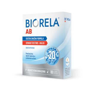 Biorela AB Probiotik s Inulinom 10 Kapsula
