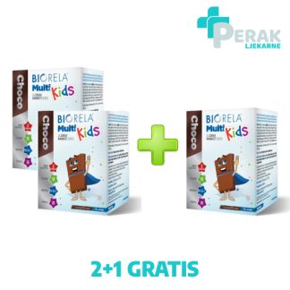 Biorela Choco Multi Kids Probiotik 2+1 GRATIS