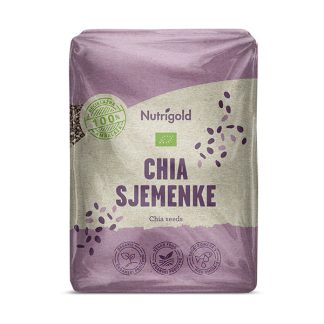 Chia sjemenke – Organske 500g Nutrigold