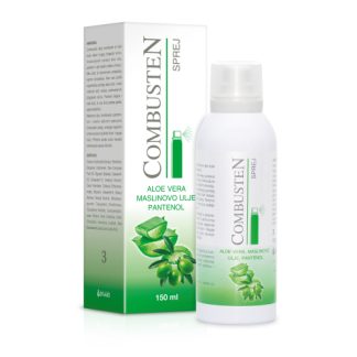 Combusten Aloe Vera i Pantenol Sprej za Njegu Kože 150 ml