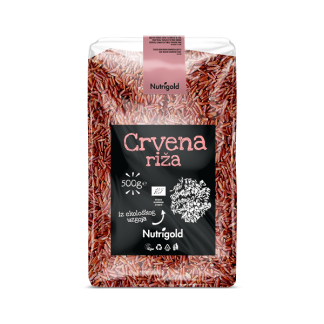Crvena riža – Organska 500g Nutrigold