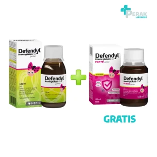 Defendyl Imunoglukan Sirup 120ml + P4H FORTE Junior Sirup 100ml GRATIS