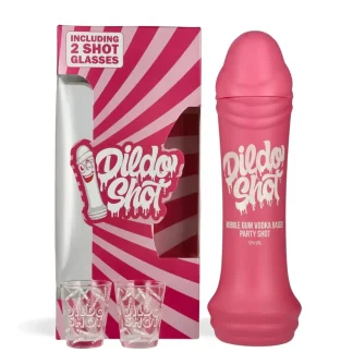 DILDO SHOT BUBBLEGUM VODKA BASED POKLON SET 0,7 L