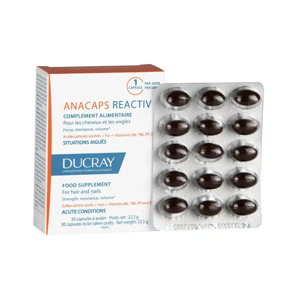Ducray Anacaps Kapsule Protiv Ispadanja Kose DUO PACK 60 Kapsula - Slika 3