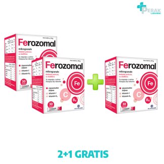Ferozomal Željezo Mikrogranule Direkt Vrećice 2+1 GRATIS