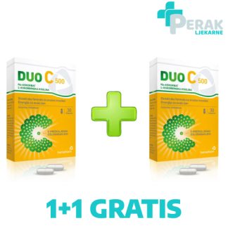 Hamapharm Duo C 500 30 Kapsula 1+1 GRATIS