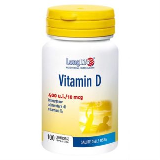 Long Life Vitamin D 400 u.i. (10 mcg), 100 tableta